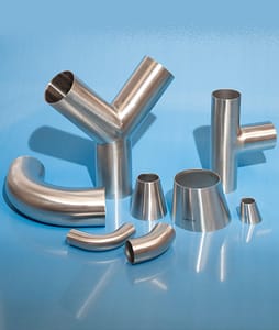 Hygienic Stainless Steel Bends Tees Reducers